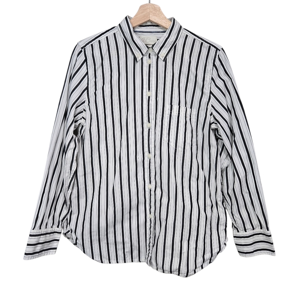 J Crew Classic-fit shirt in bold stripe